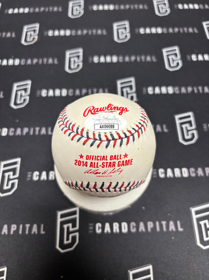 Pat Neshak Signed 2014 All Star Game Baseball JSA "1st ASG"