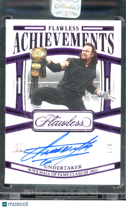 2024 Flawless WWE Undertaker Achievements /8