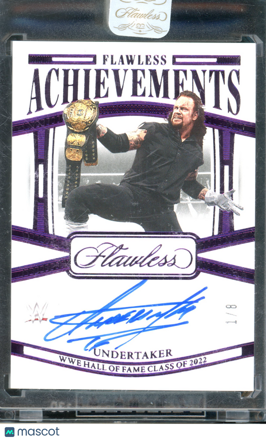 2024 Flawless WWE Undertaker Achievements /8