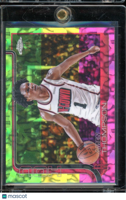 2025-26 Topps Chrome Amen Thompson FDI Tri Color 1/8