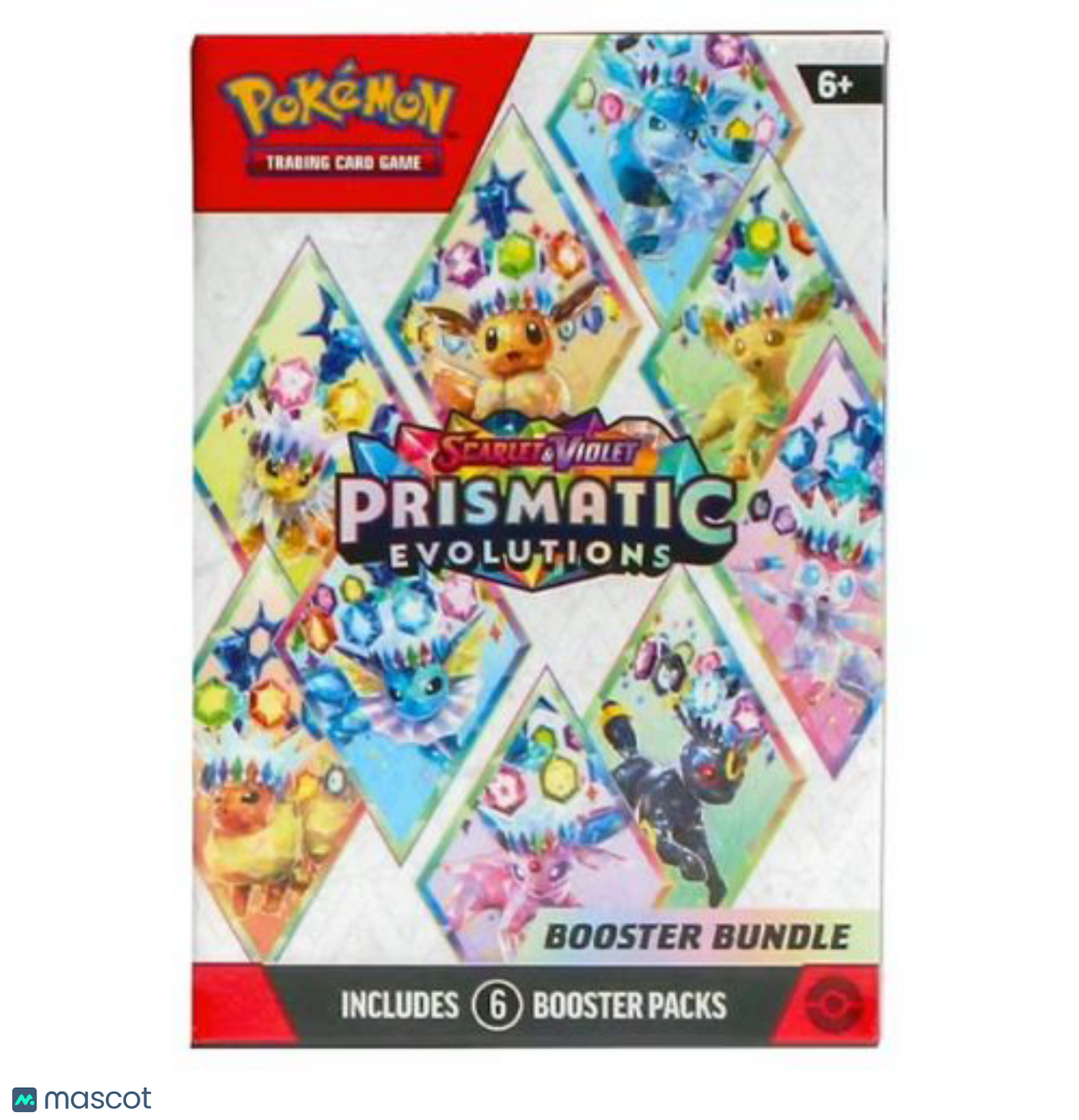 Pokemon Scarlet & Violet: Prismatic Evolutions Booster Bundle