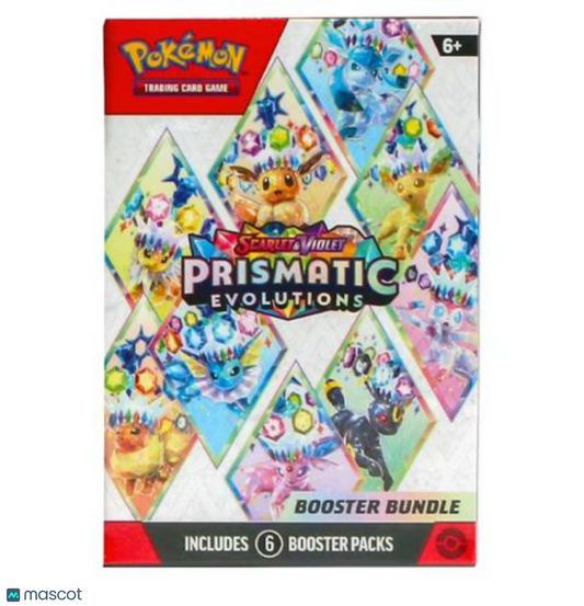 Pokemon Scarlet & Violet: Prismatic Evolutions Booster Bundle