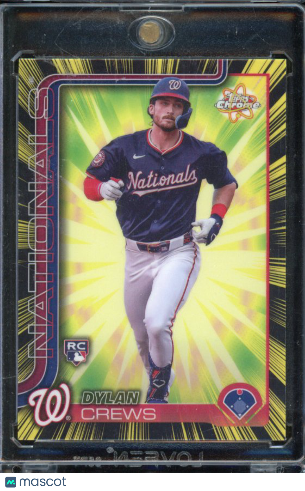 2025 Topps Chrome Cosmic Dylan Crews Radiating Rookies
