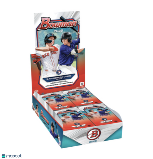 2026 Bowman Baseball Jumbo Box