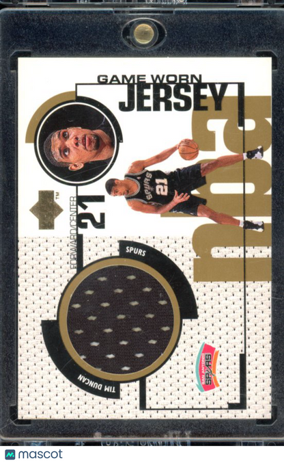 1999-00 Upper Deck Tim Dunacn Game Worn Jersey