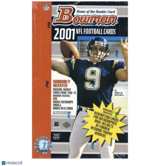 2001 Bowman Football Hobby Box