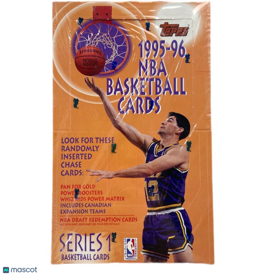1995/96 Topps Series 1 Basketball Hobby Box