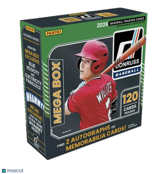 2026 Panini Donruss Baseball Mega Box
