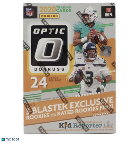 2020 Donruss Optic Football Blaster Box (Pink Parallels)