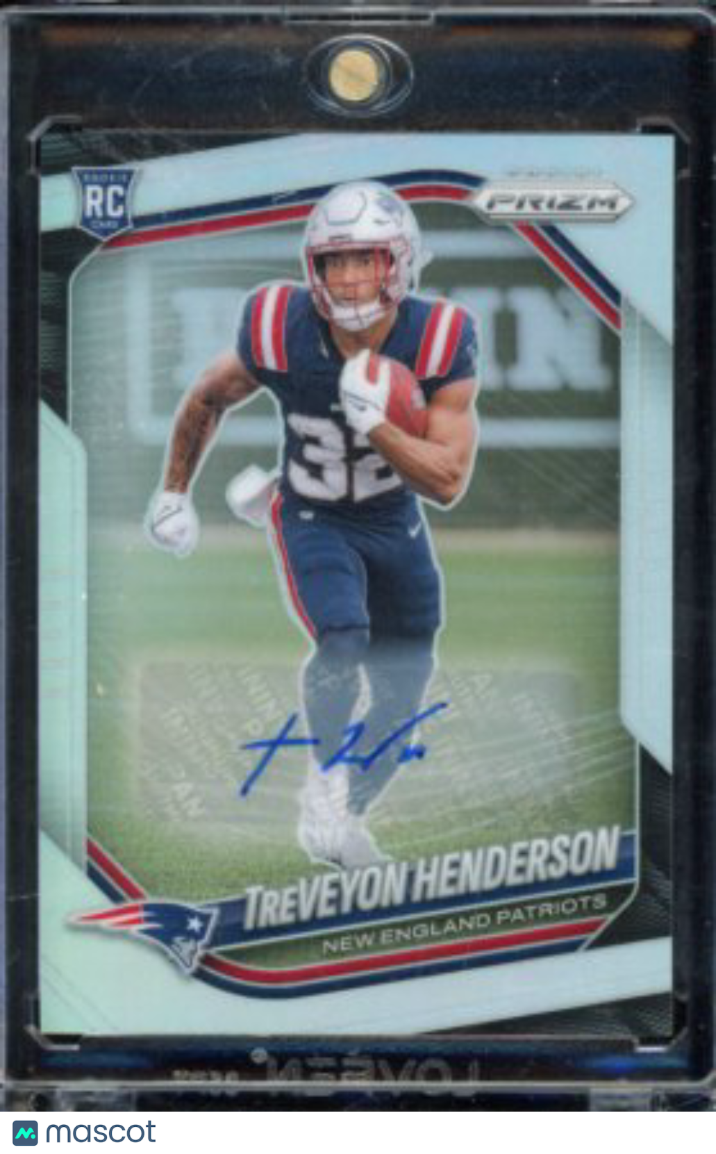 2025 Prizm Treveyon Henderson Silver Rookie Auto