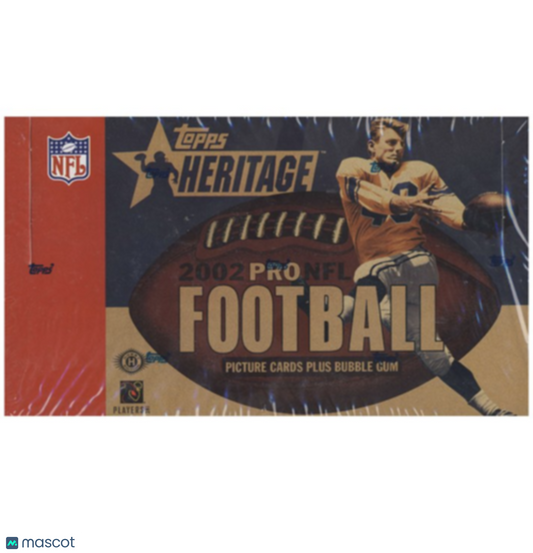 2002 Heritage Football Hobby Box