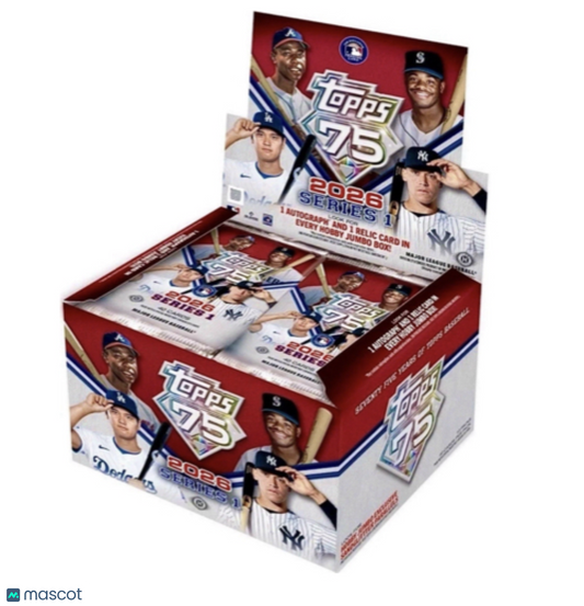 PRE ORDER 2026 Baseball Series 1 Jumbo Box