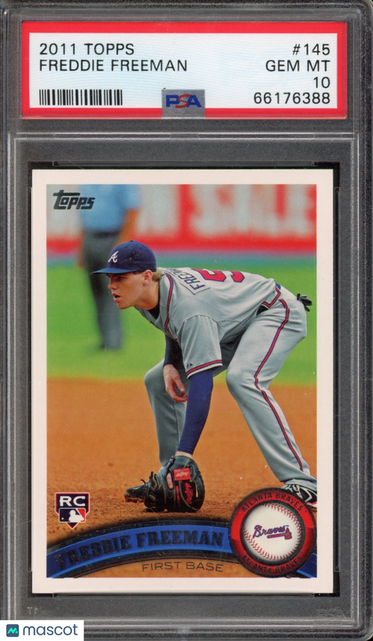 2011 Topps Freddie Freeman Rookie PSA 10