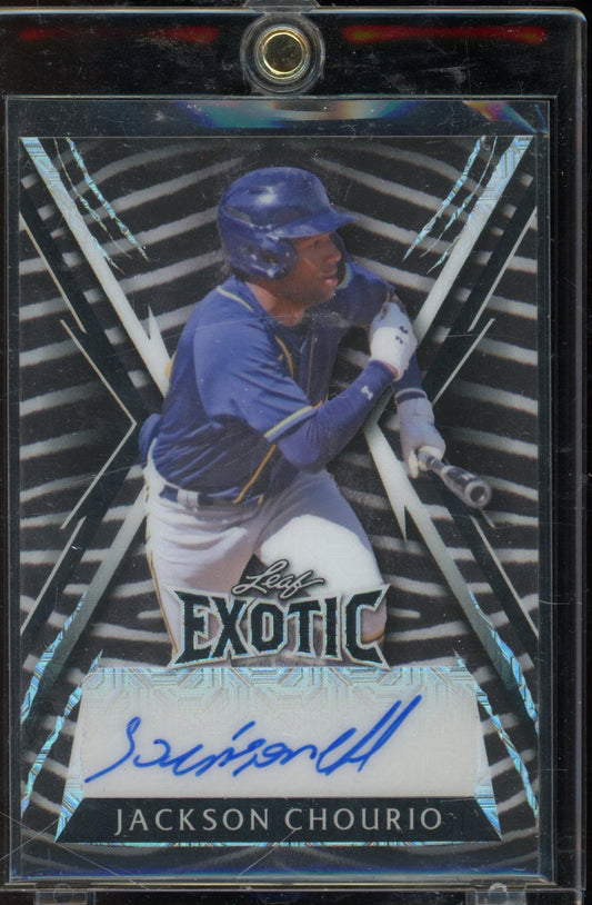 2023 Leaf Exotic Jackson Chourio Auto 8/8