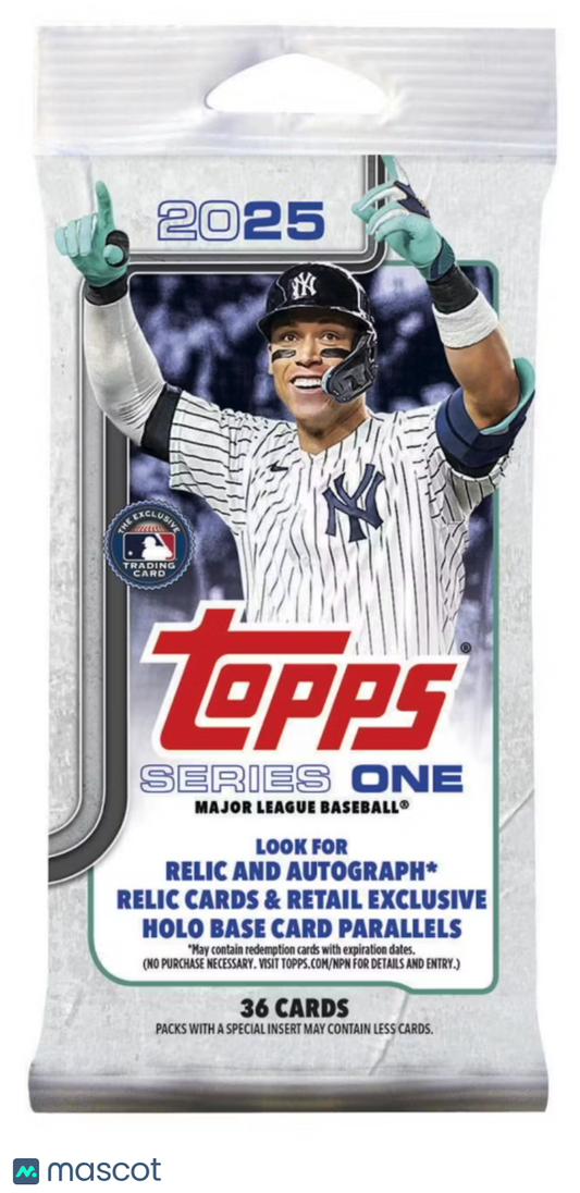 2025 Topps Series 1 Jumbo Value Pack