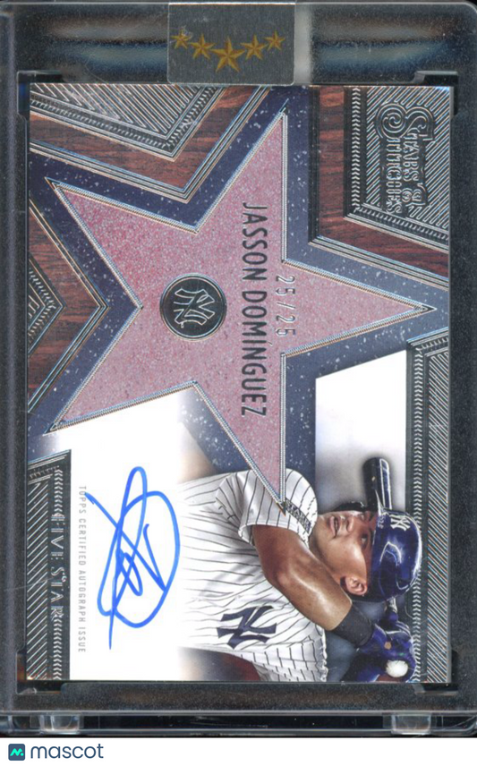 2025 Five Star Jasson Dominguez Stars & Stitches Auto 25/25