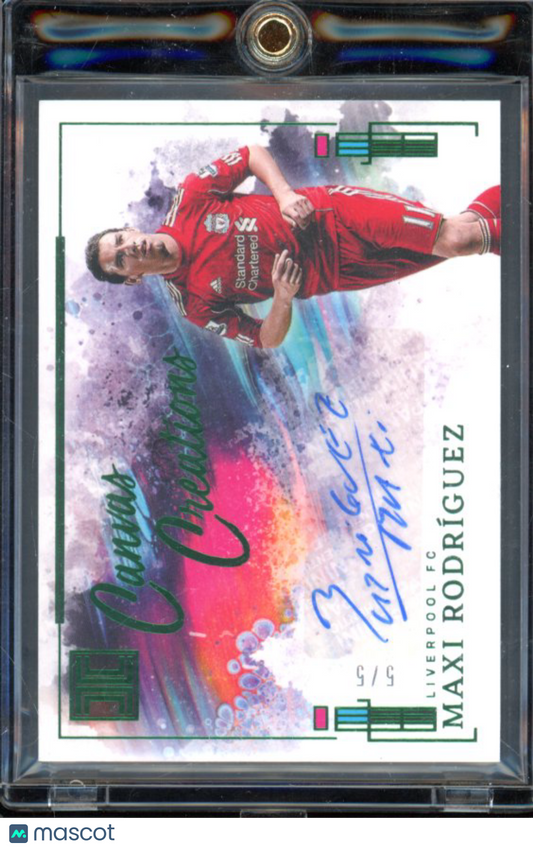 2024-25 Impeccable Maxi Rodriguez Canvas Creations Auto /5