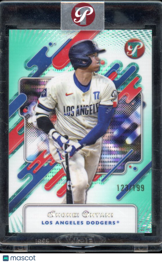 2025 Topps Pristine Shohei Ohtani Aqua /199
