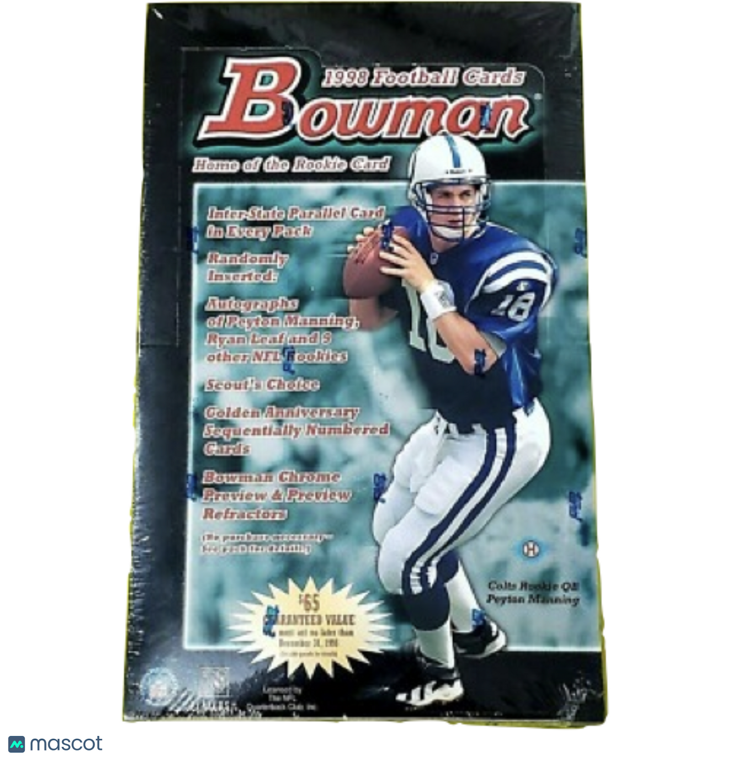 1998 Bowman Football Hobby Box