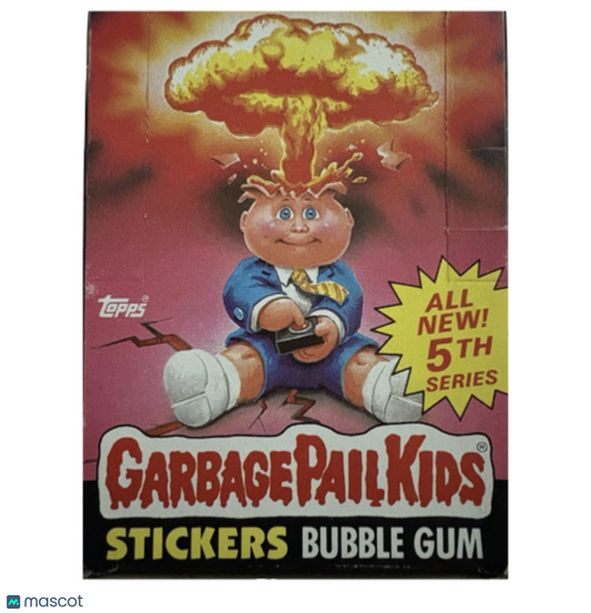 1986 Garbage Pail Kids 5th Series Box