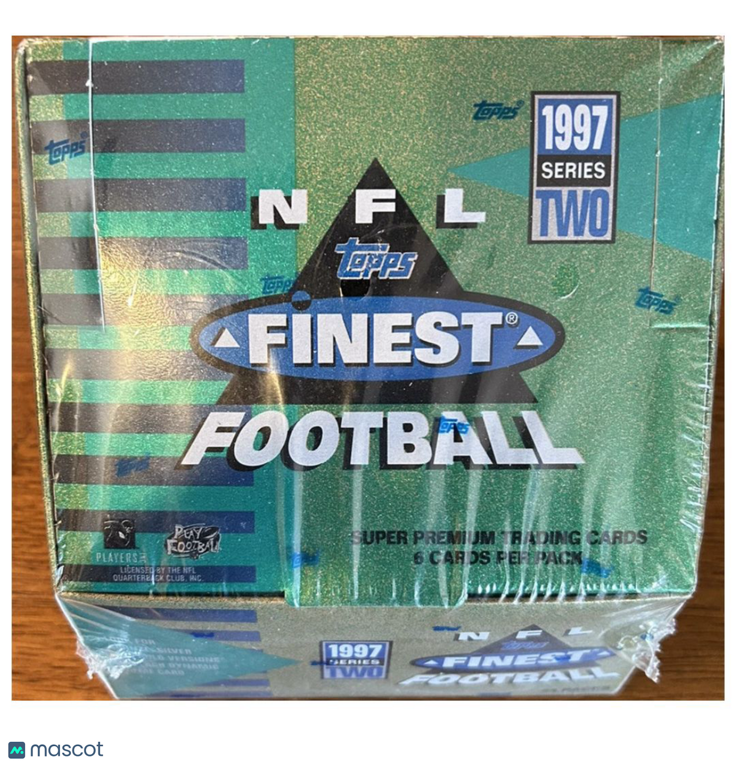 1997 Topps Finest Series 2 Football Hobby Box