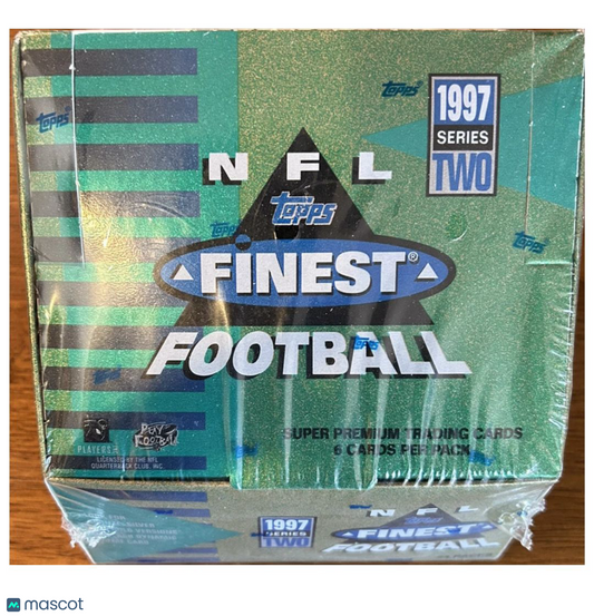 1997 Topps Finest Series 2 Football Hobby Box