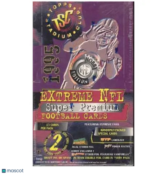 1995 Topps Stadium Club Football Series 2 Hobby Box