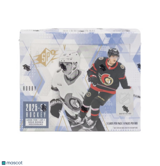 2025-26 Upper Deck SPx Hockey Hobby Box