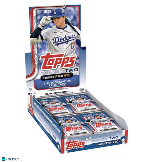 2025 Topps Series 2 Fanatics Fest NY Exclusive Baseball Hobby Box