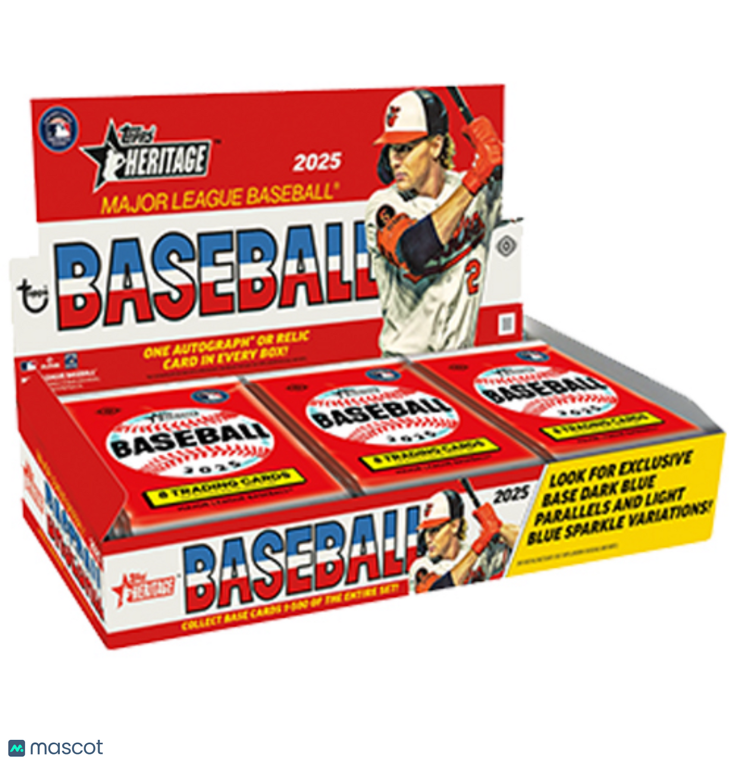 2025 Topps Heritage Baseball Hobby Box