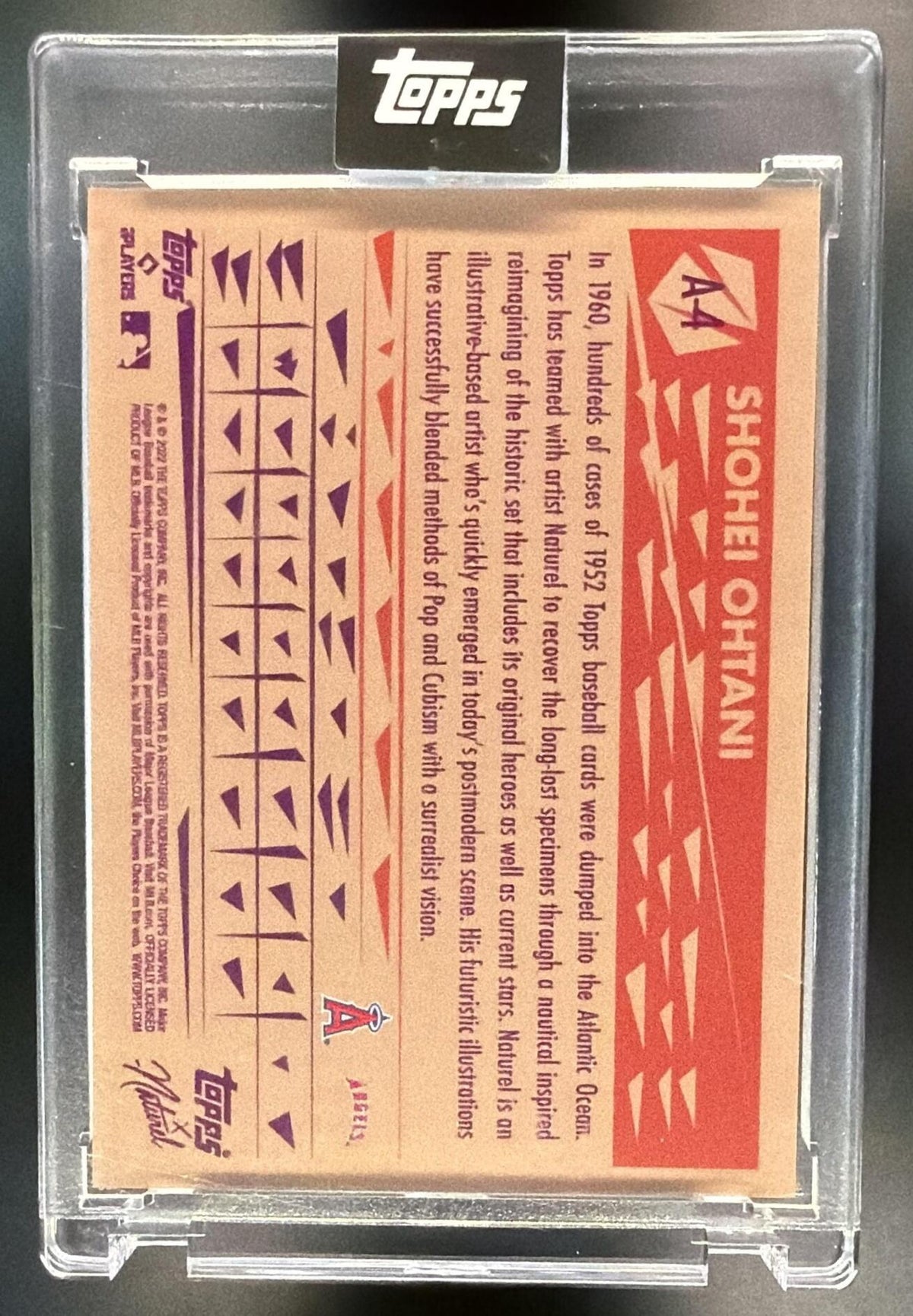 2022 Topps x Naturel 1952 Shohei Ohtani #A-4 Art