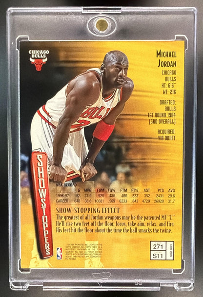 1997-98 Topps Finest Michael Jordan #271 Showstoppers