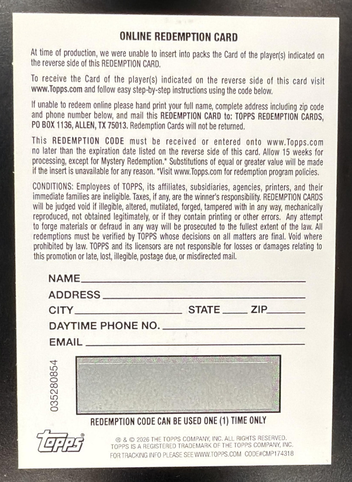 2026 Bowman Football Courtland Sutton #BCA-CSU Purple Parallel Auto