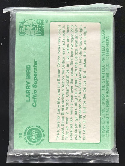 1984-85 Star All-Star Game Larry Bird #2