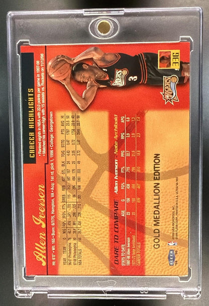 1998-99 Fleer Ultra Allen Iverson #33G Gold Medallion