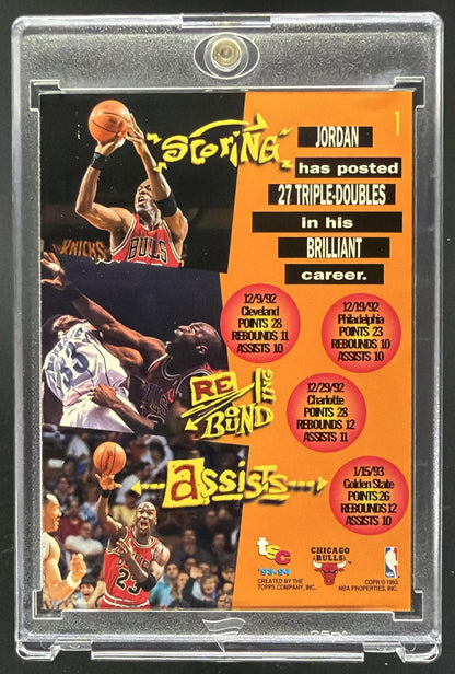 1993-94 Topps Stadium CLub Michael Jordan 1st Day Issue