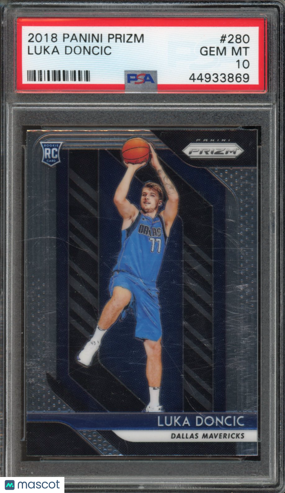 2018-19 Prizm Luka Doncic Rookie PSA 10