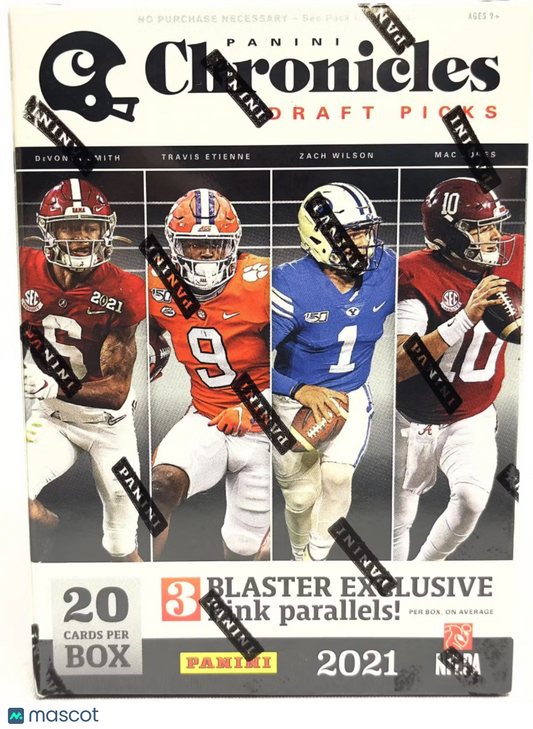 2021 Chronicles Football Draft Picks Blaster Box