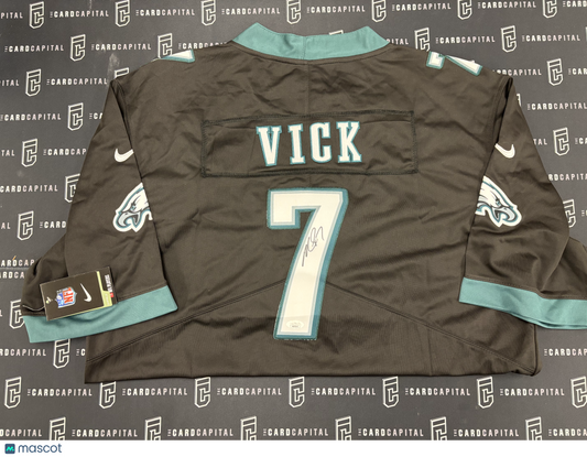 Michael Vick Signed Jersey Eagles Midnight Black JSA
