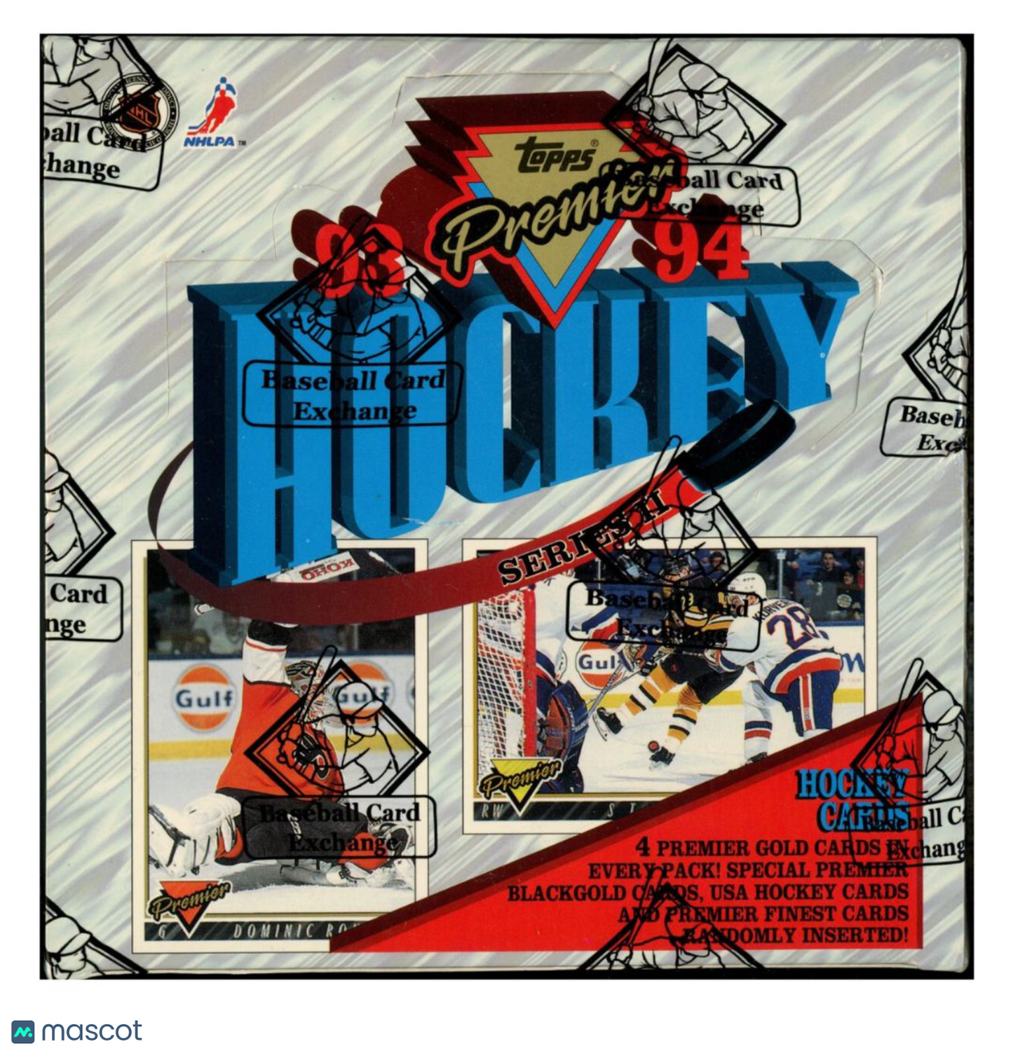 1993-94 Topps Premier Hockey Series 2 Jumbo Box