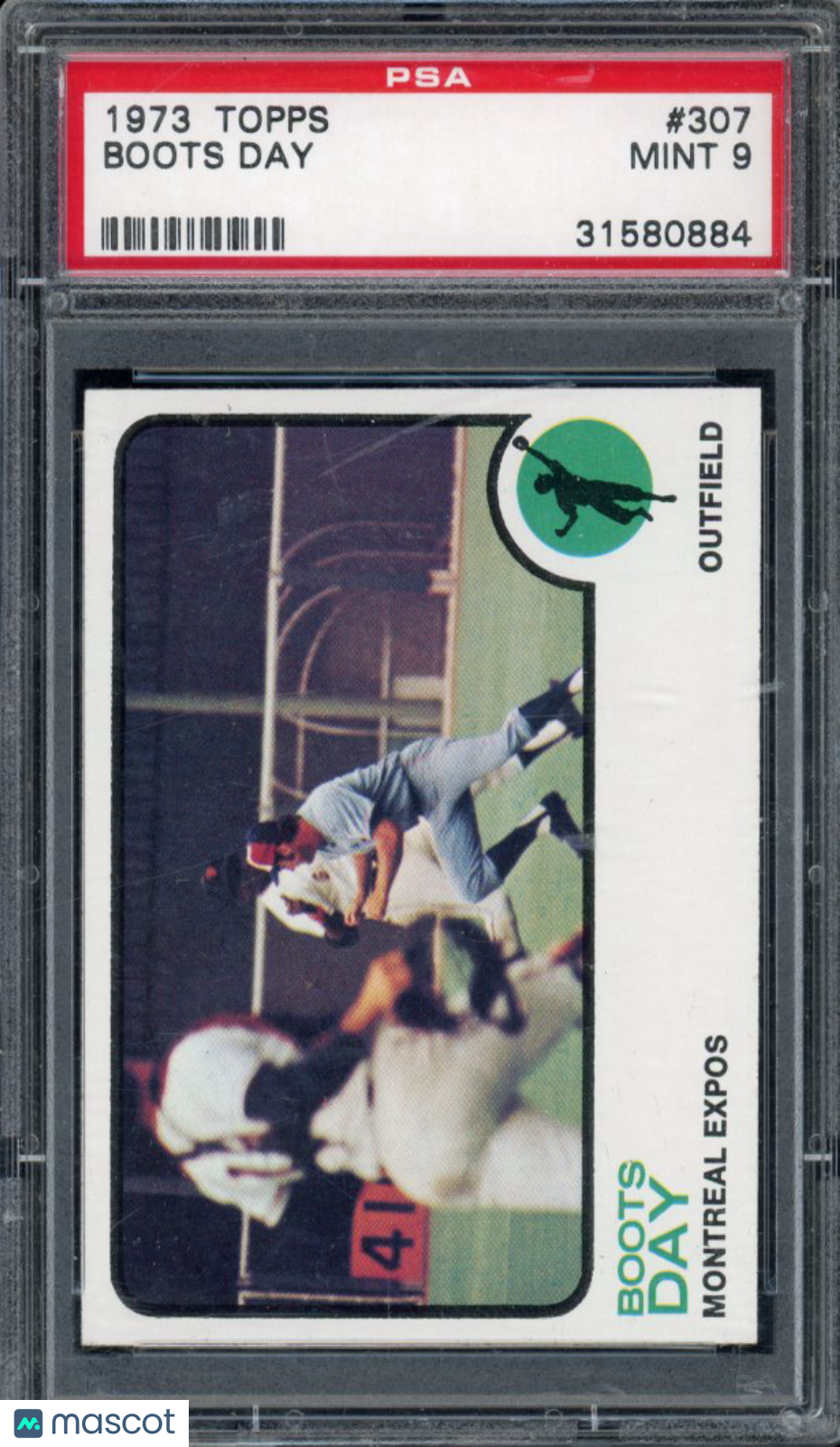 1973 Topps Boots Day #307 PSA 9