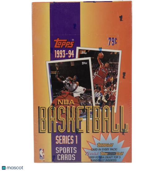 1993/94 Topps Series 1 Basketball Hobby Box