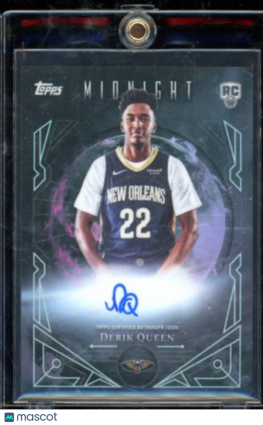 2025-26 Topps Midnight Derik Queen Rookie Auto