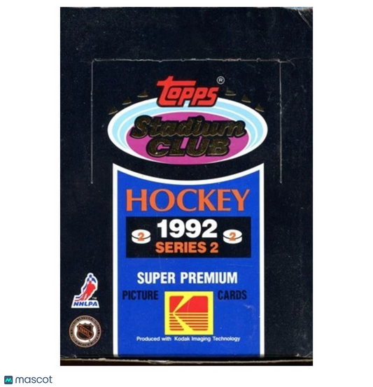 1992/93 Topps Stadium Club Series 2 Hockey Box