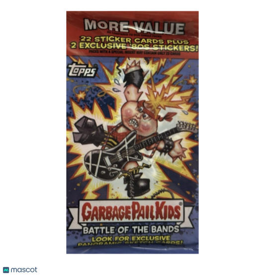 2017 GARBAGE PAIL KIDS BATTLE OF THE BANDS VALUE PACK
