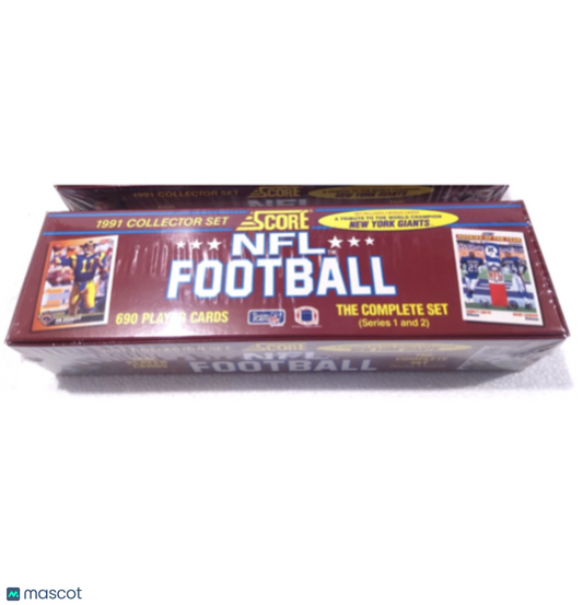 1991 Score NFL Football Collector Set Series 1 & 2 Complete