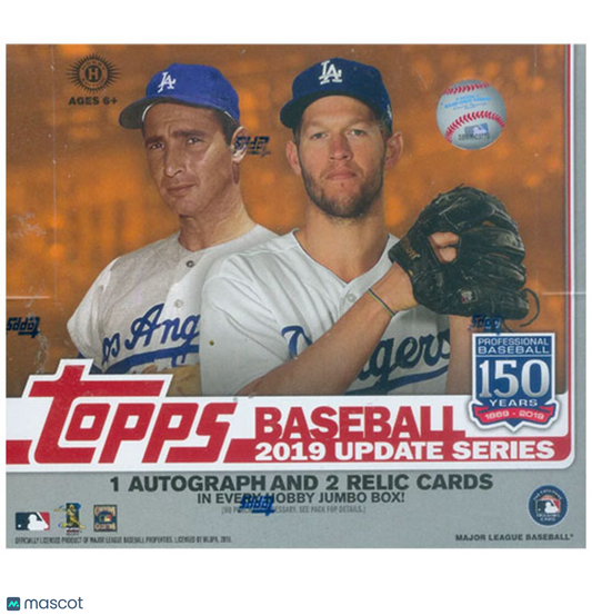2019 Topps Update Series Baseball Jumbo Box