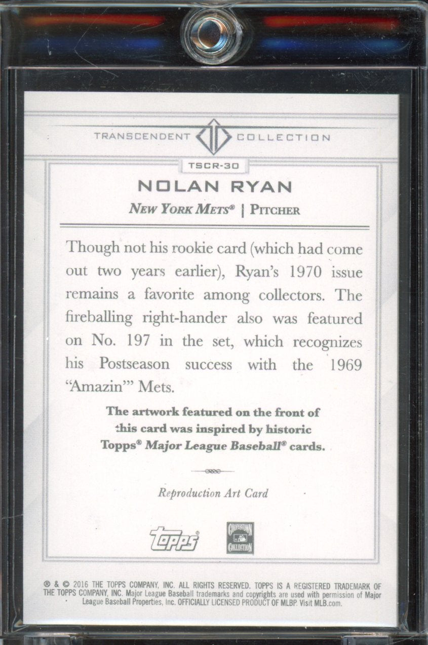 2016 Transcendent Nolan Ryan Sketch /65