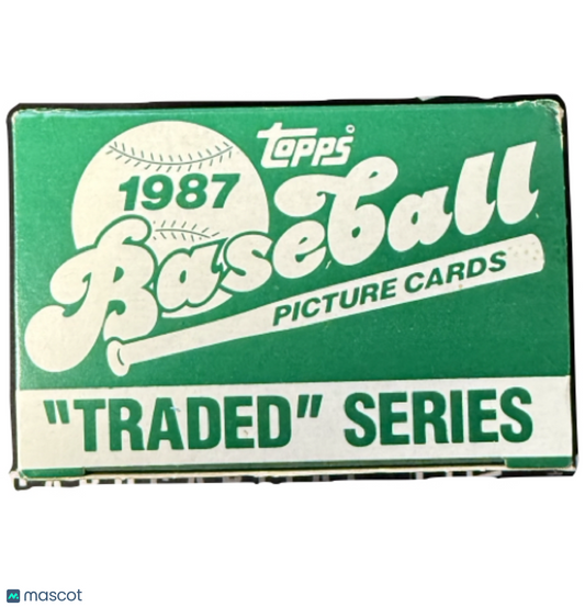 1987 Topps Baseball Traded Set
