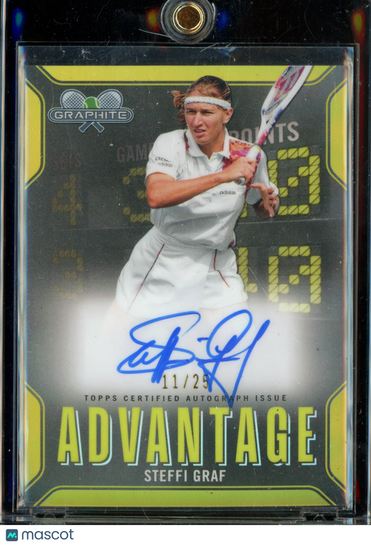 2024 Graphite Steffi Graf Advantage Auto Gold /25